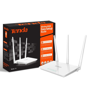 Tenda F3 New Box Packed Router -Tenda F3 300Mbps 3 Antenna Wireless Router